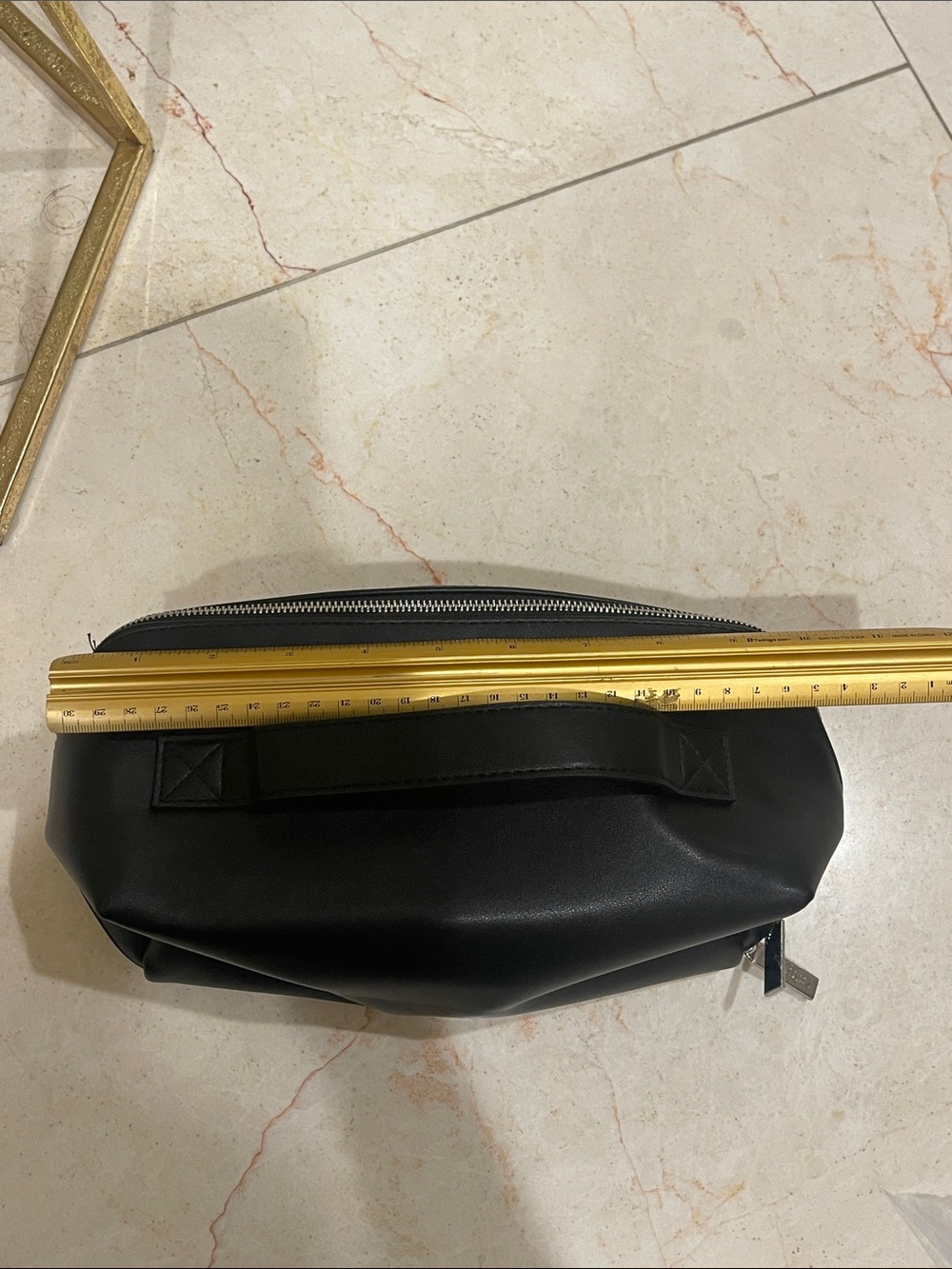 PACO RABANNE Black Leather Travel Toiletry Bag - Picture 15 of 16